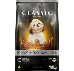 Ração Premiatta Classic Frango e Arroz para Cães Adultos Raça Mini e Pequena  - 15kg