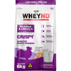 Ração Premiatta WheyHD 31 Crispy para Cães Adultos Porte Pequeno 6kg