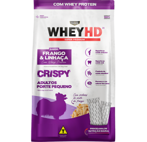 Ração Premiatta WheyHD 31 Crispy para Cães Adultos Porte Pequeno 3kg