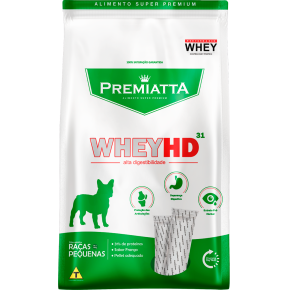 Ração Premiatta WheyHD 31 Para Cães Adultos de Raças Pequenas 6kg