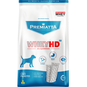 Ração Premiatta Whey Hd 32 Para Cães Filhotes  de Todas as Raças 3kg