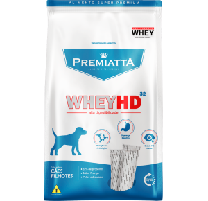 Ração Premiatta Whey Hd 32 Para Cães Filhotes  de Todas as Raças 3kg