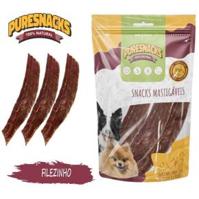  Petisco PureSnacks Filezinho Carne  para Cães