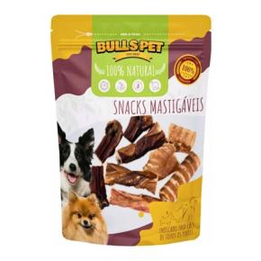 Petisco Bullspet Natural MIX 100G -  Para Cães