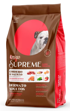 Ração Seca Quatree Supreme Dermato Cordeiro e Salmão Cães Adultos 2.5kg