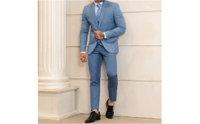 Terno Slim Fit Tropical